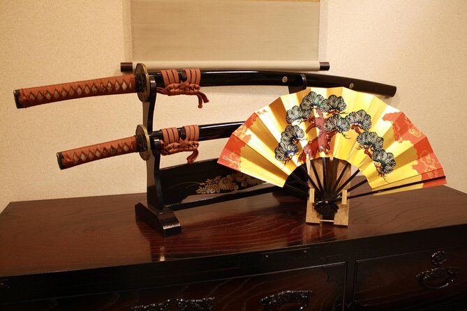 Samurai Performance and Casual Experience: Kyoto Ticket - Your hands-on mini session: sword and folding fan photos