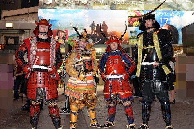 Samurai photo shooting at Street in Shibuya - Price and value: $325.18 makes sense only if you want the full package