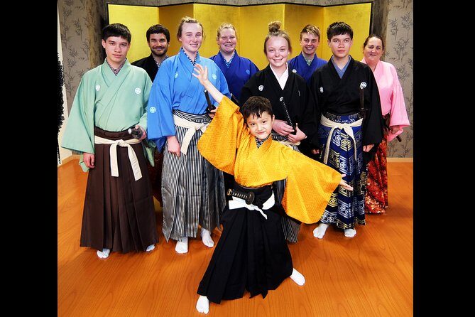 Samurai School in Kyoto: Samurai for a Day - Optional Longer Session: Walking, Folding Fan, and Kenbu Choreography