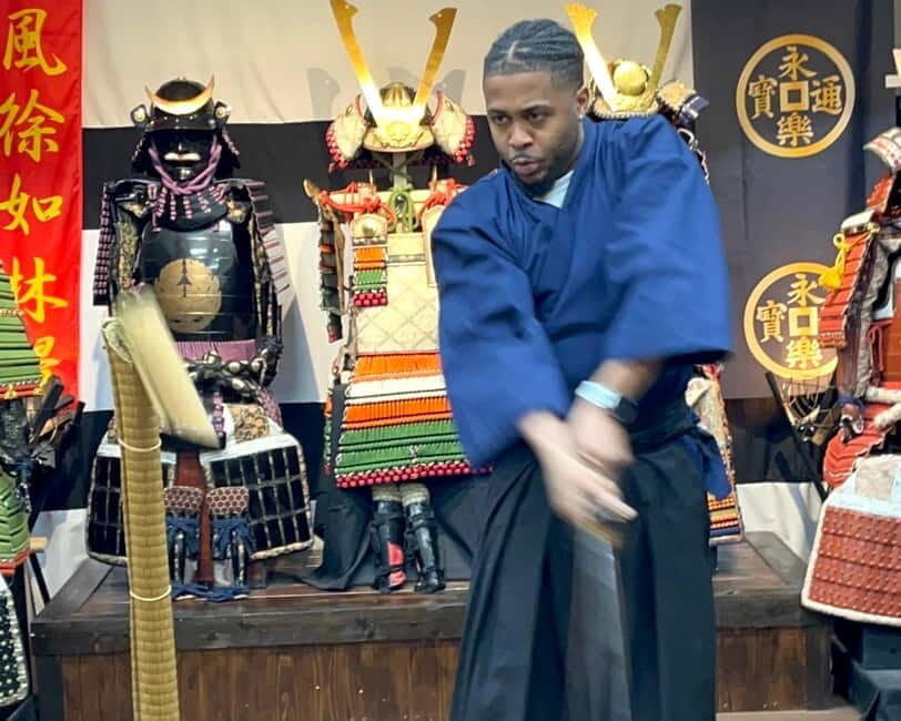 Samurai sword cutting experience - Key highlights at a glance
