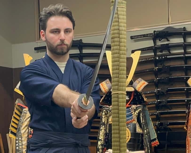Samurai sword cutting experience - From Samurai Theater Tokyo to Your First Iai Outfit