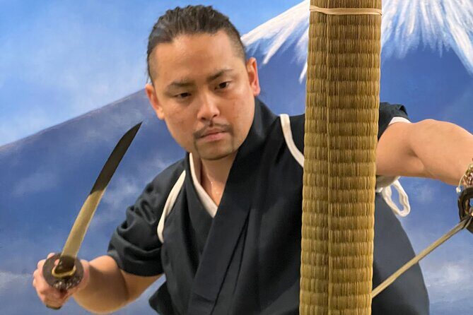 Samurai Training with Modern day Musashi in Kyoto - Practicing Katana Kata: Draw, Sheath, Wield, and Then Perform the Form