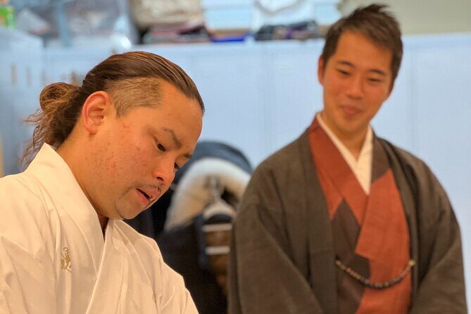 Samurai Training with Modern day Musashi in Kyoto - Sensei’s Two-Katana Performance: The Big Finish (and What to Expect Instead of Mat Cutting)