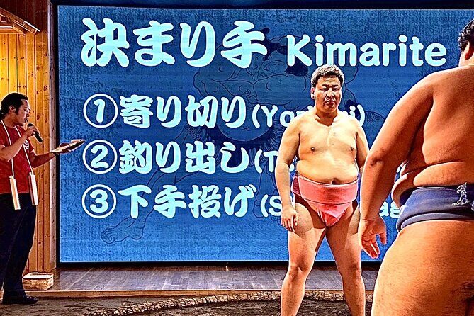 Sapporo Sumo Show Experience with Japanese Food and Photo - Your Chance to Step Into the Ring (Lottery Included)