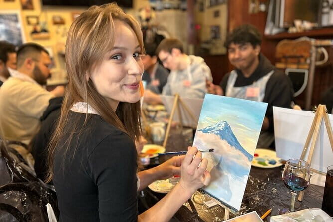 Seasonal Japanese Culture Osaka Paint and Wine Experience - Why Shinsaibashi’s Paint and Wine Party Works So Well