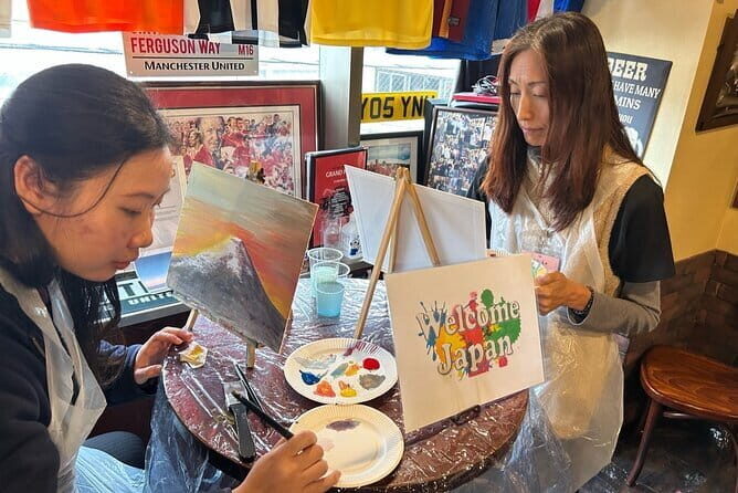 Seasonal Japanese Culture Osaka Paint and Wine Experience - March Cherry Blossoms and Other Seasonal Themes You’ll Actually Paint