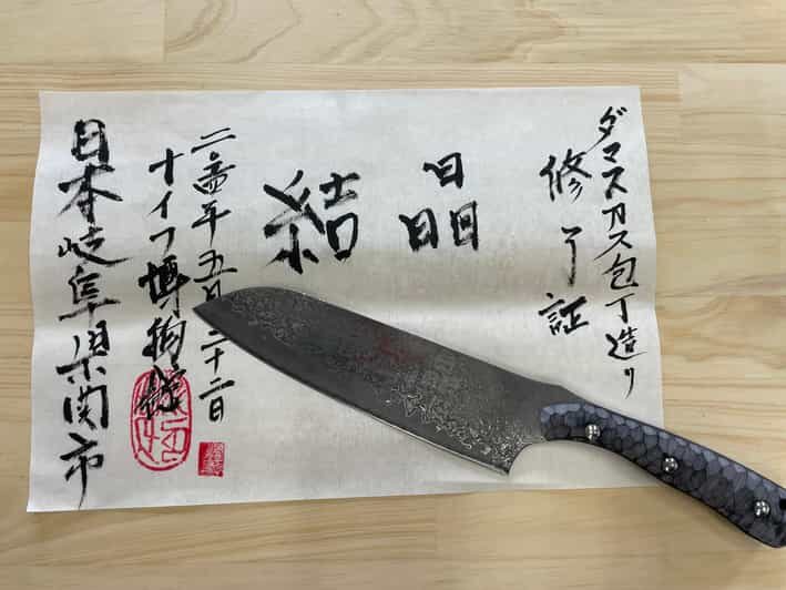 Seki: Samurai Knife Making Experience at the Knife Museum - G. Sakai Knife Museum workshop: the steps, the feel, and the teaching style