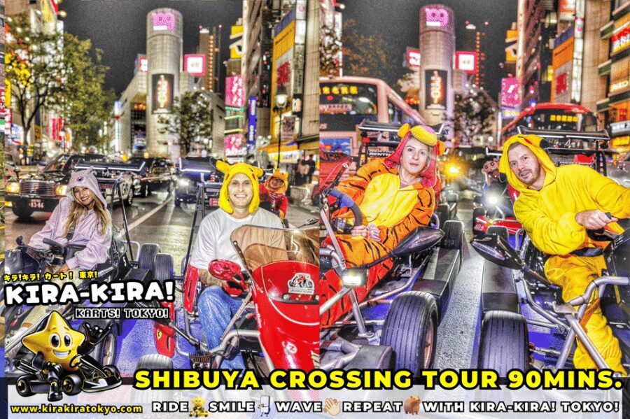 Shibuya Crossing x Tokyo Tower and more! Go-Kart Tour - Getting to Tokyo Joy Kart: easy access near Hamamatsuchō