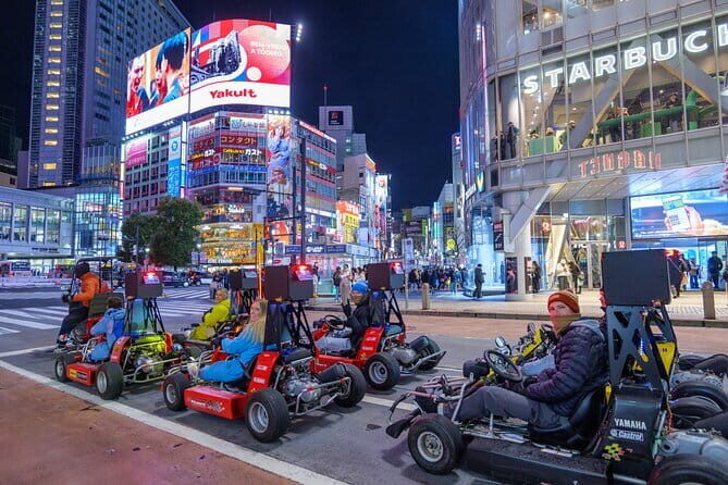 Shibuya Go Karting Tour with Funny Costume - Costume rental: how to pick something that photographs well