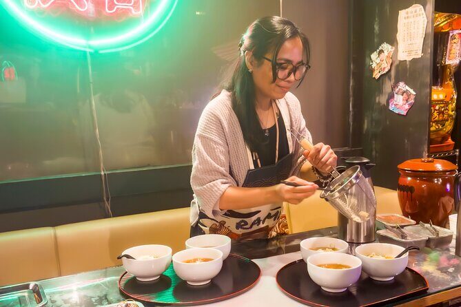 Shibuya: Ramen Dojo Tokyo | Make All 3 (Tonkotsu/Shoyu/Miso) - The Biggest Value: Three Mini Bowls and a Skill Upgrade