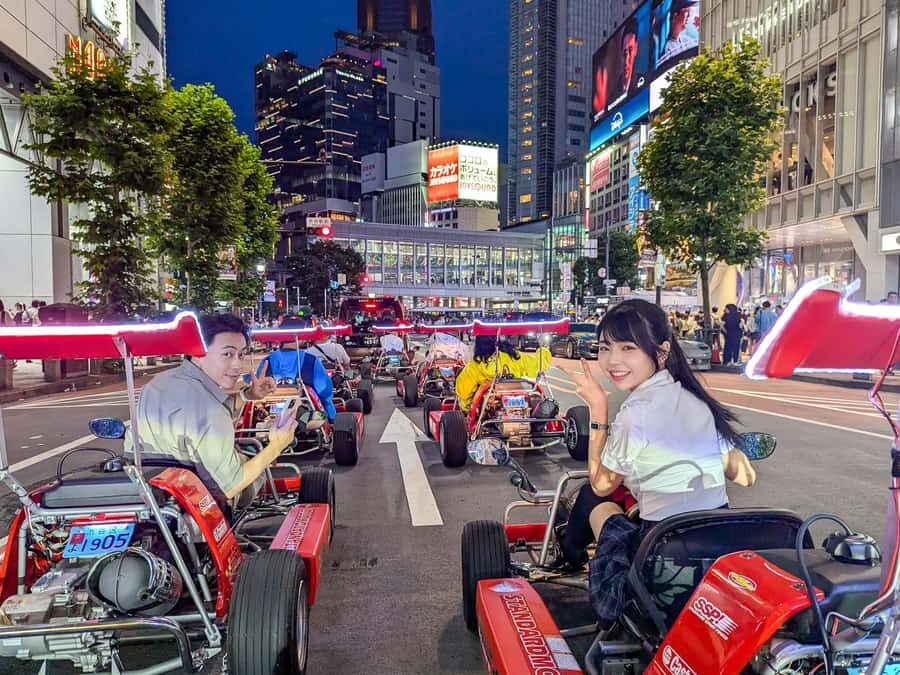 Shibuya#2 Go Karting Tour with Funny Costume - Why a Funny Costume Go-Kart in Shibuya Works So Well