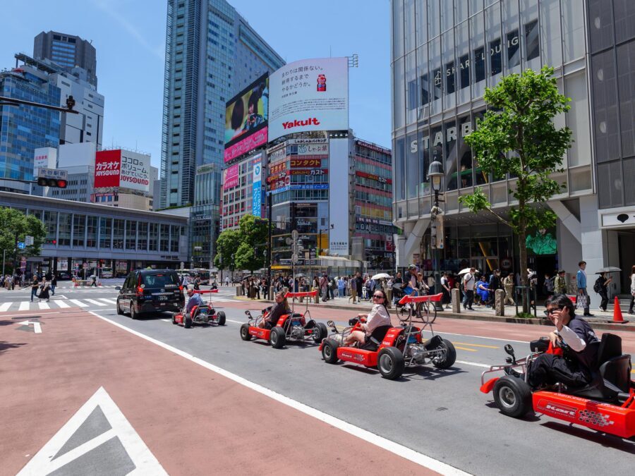Shibuya#2 Go Karting Tour with Funny Costume - Insurance and the 50,000 Yen Repair Reality