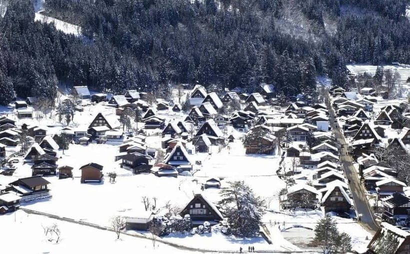 Shirakawago&HidaTakayama&GujoHachiman 1 Day Tour from Nagoya - Gujo Hachiman Castle: photos first, then an easy stroll