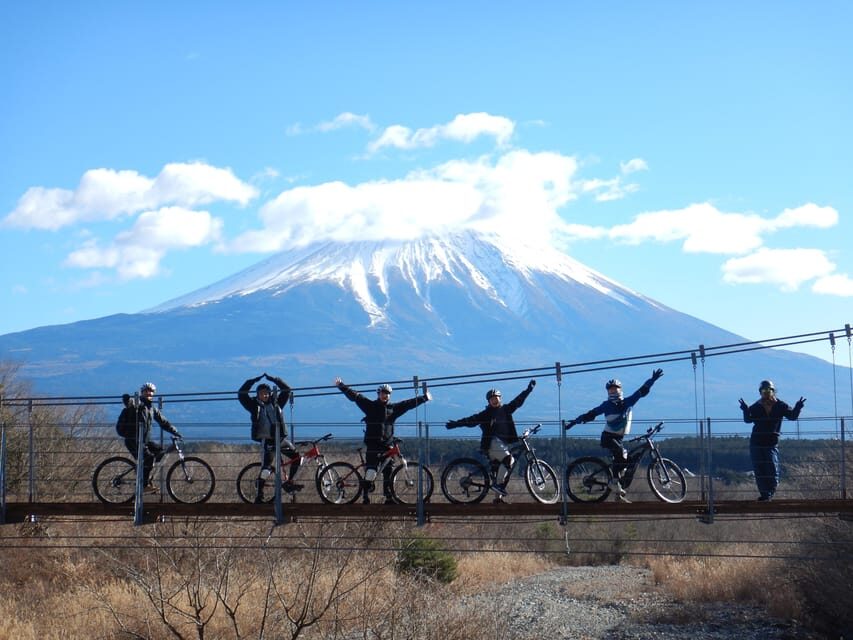 Shizuoka : Private Adventure E-bike Tour around Mt Fuji - Fujinomiya sightseeing ride: closing the loop around Mt. Fuji