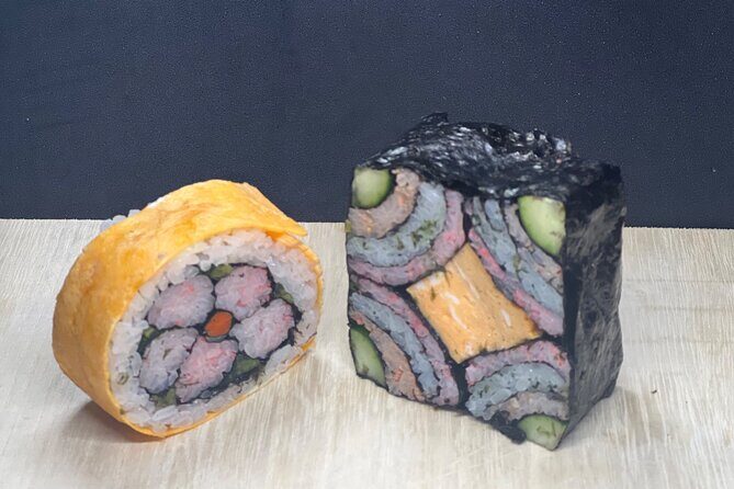 Special sushi rolls only available in Japan Making Experience - Where the class starts: Shinkashiwa vs a Tokyo kitchen