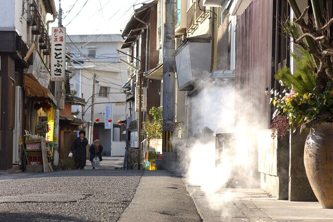 Steam-filled Streets & Sacred Springs: A Scenic Stroll in Beppu - Public Transportation Included: Less Hassle, More Looking