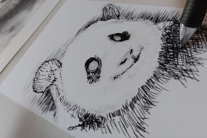 Sumi-e (ink painting) experience in Tokyo - Bamboo Strokes and Tool Time: How the Instructor Guides You