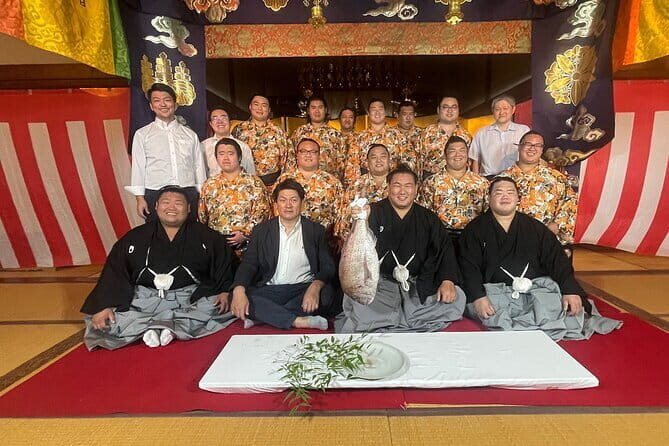 Sumo Practice Viewing Guided Tour and Photo with Sumo Wrestlers - The 8:30 am format: guided lecture, then silent watching