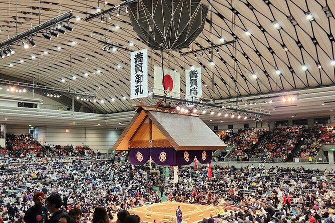 Sumo Wrestling Tournament Chair Seats & Expert Guide | Osaka Mar - Photos and souvenirs: what you can expect to walk away with