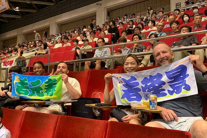 Sumo Wrestling Tournament Chair Seats & Expert Guide | Osaka Mar - Finding your seat and getting comfortable fast
