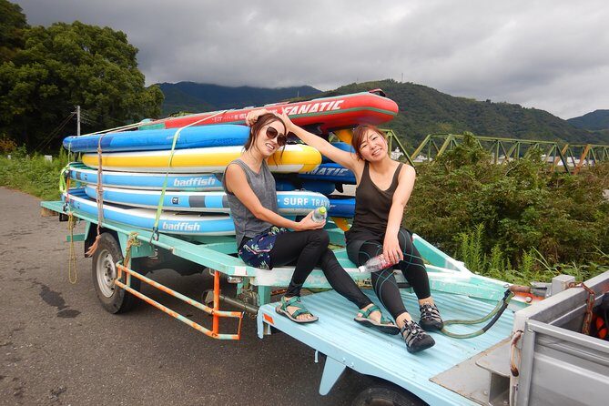 SUP downriver tour at Niyodo river - From Shimobun to the Niyodo River: Timing, Transport, and Small Group Size