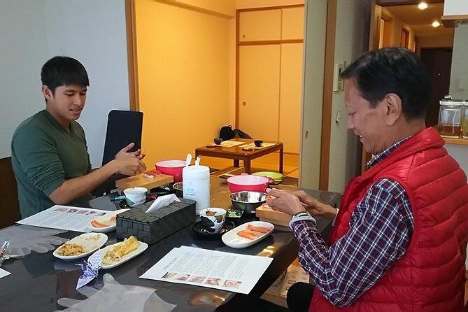 Sushi and Japnese foods cooking class in Osaka - Beyond sushi: miso soup, Japanese omelet, and snack time