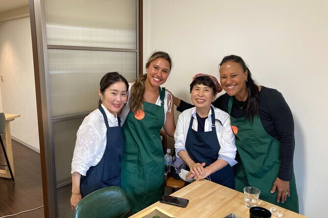 Sushi Class in Osaka Dotonbori - What you eat at the end: your own sushi plus miso soup