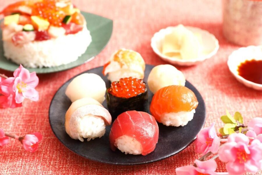 Sushi making experience in Shinjuku, Tokyo - Flower Wall Monet in Shinjuku: the perfect start point