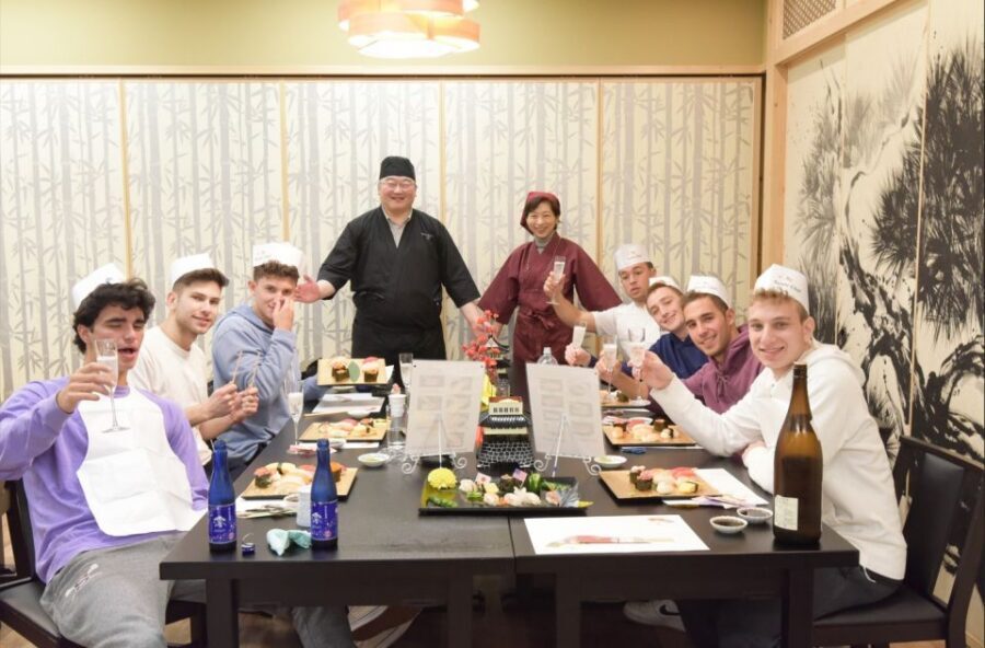 Sushi-Making Experience - The 2-hour workshop pace: sushi overview, prep, then practise