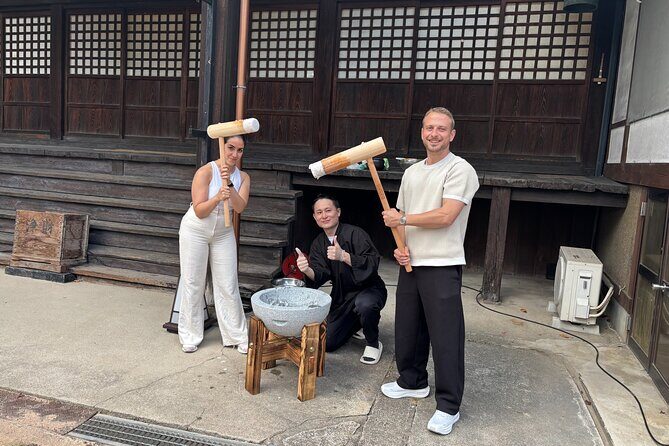 Takayama Mochi Making Experience in a Buddhist Temple - Choose Your Mochi Flavors: Kinako, Sweet Bean Paste, and Miso