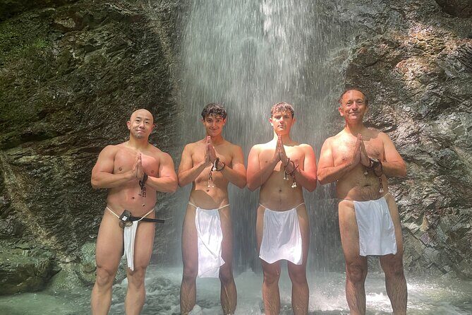 “Takigyo”Traditional Japanese Waterfall Training meditation - The Traditional Outfit Moment: Dōgi (and Fundoshi for Men)