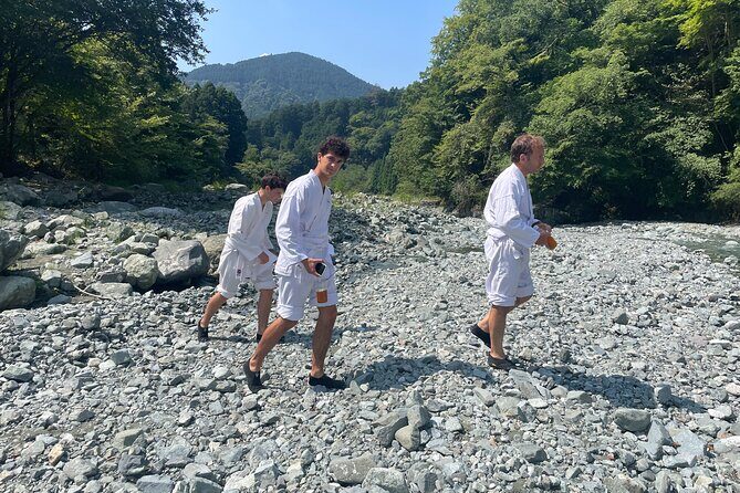 “Takigyo”Traditional Japanese Waterfall Training meditation - After the Ritual: Dry Off, Reflect, and Drink Something Warm