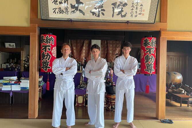 “Takigyo”Traditional Japanese Waterfall Training meditation - At the Temple: Purification, Safety Prayer, and Mental Reset