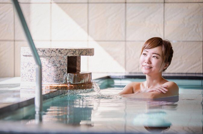 Tattoo-friendly open-air Onsen & drink - Indoor Baths: Your Safety Net If Outdoor Timing Doesn’t Match