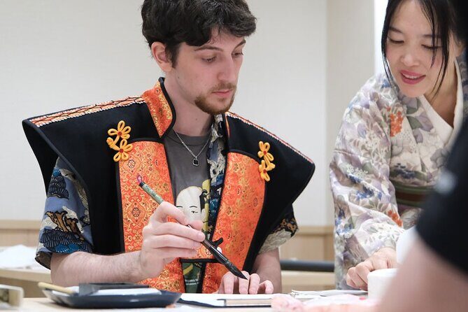 Tea and Calligraphy Session at a Table in Osaka - Logistics that make the experience easy to plan