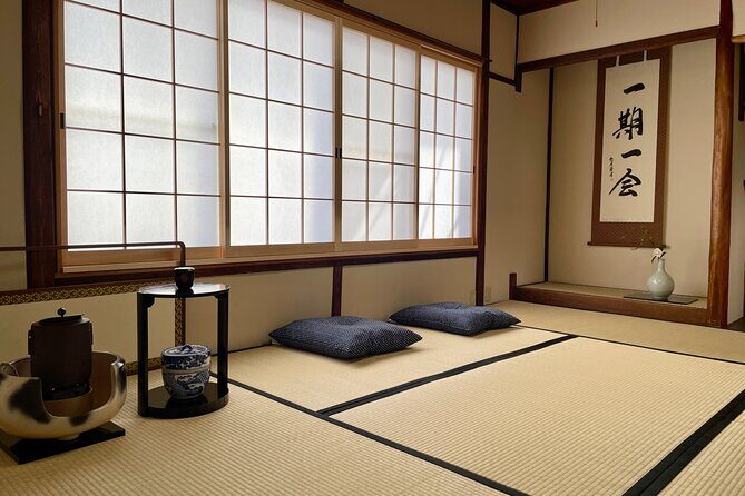 Tea ceremony by the tea master in Kyoto SHIUN AN - The Ceremonial Flow: Sweet, Matcha, and Watching the Correct Movements