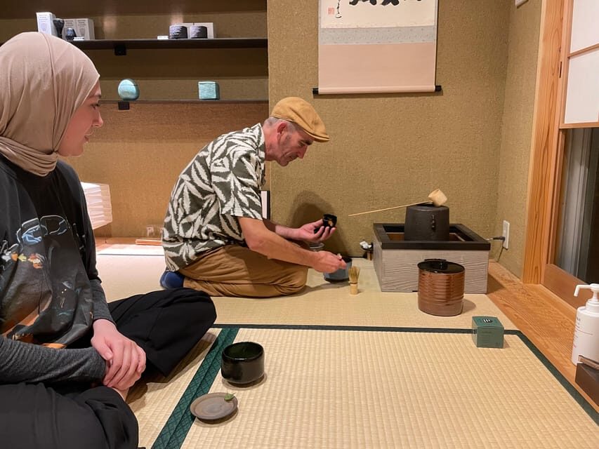 Tea Ceremony Experience in a Private Tea Room in Shibuya - EAST GREEN MATCHA and the 2% harvest detail