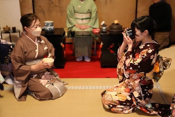 Tea Ceremony in 150 Years Old Townhouse with Tables and Chairs - Sweets with tea: seasonal wagashi and why the pairing matters