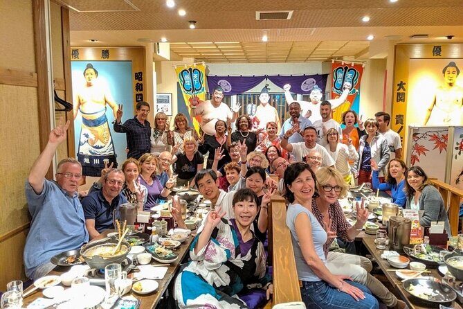The SUMO Show & Experience with Hot pot lunch - Ryogoku, the sumo heart you actually feel