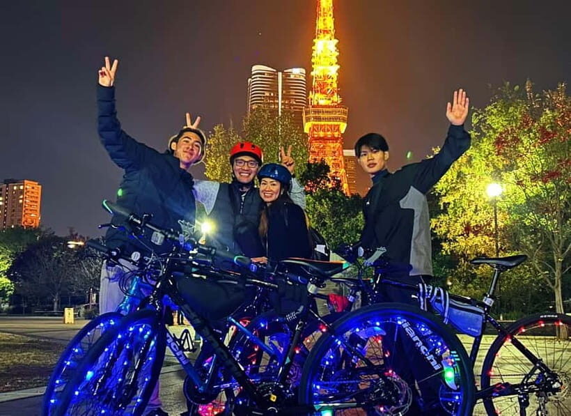 Tokyo: 2-Hour Night Bike Tour of the City's Hidden Gems - Pedal-Confident Rules: What You’re Really Signing Up For