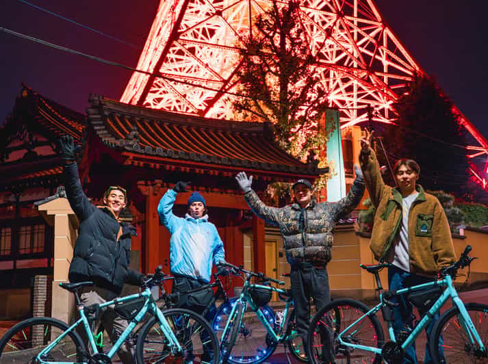 Tokyo: 2-Hour Night Bike Tour of the City's Hidden Gems - Shibuya Scramble Crossing Glow: Seeing the Icon Without Foot Pain