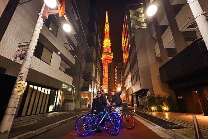Tokyo: 2-Hour Night E-Bike Tour of the City's Hidden Gems - Roppongi Hills, Tokyo Tower Close-Up, and the Area’s Luxury Switch