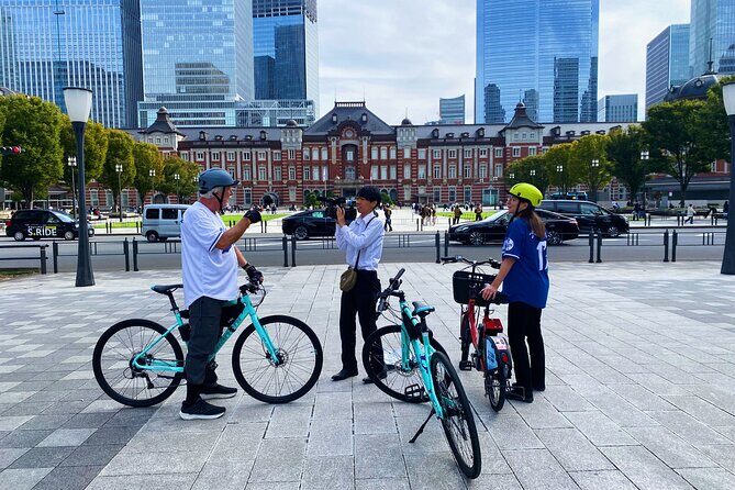 Tokyo: 3-Hour Bike/E-Bike Tour of the City's Highlights - Japan National Stadium: The Olympic Site Feeling Very Real