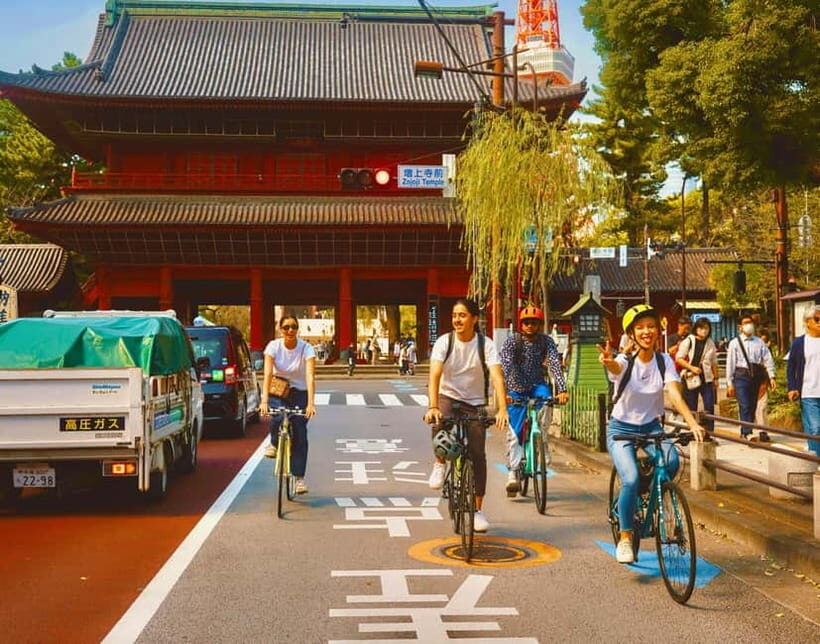 Tokyo: 3-Hour Bike or E-Bike Tour of City's Hidden Gems - Where the ride starts: Daimon and the Commodore Perry statue