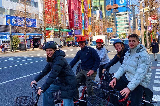 Tokyo 3 Hour E Bike Tour of the City Bayside Areas - Tsukiji Hongwanji Temple and the Tsukiji Fish Market snack break