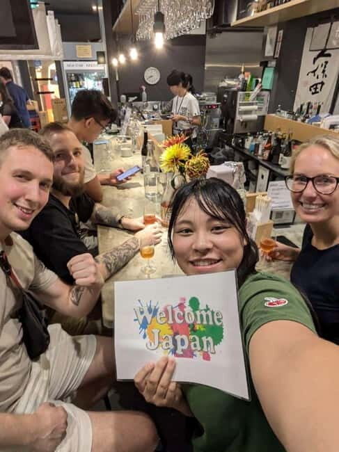 Tokyo: 3 Hours Pub Crawl Welcome Guided Tour in Shibuya - Stop 2 (around 19:50): An International Social Hub