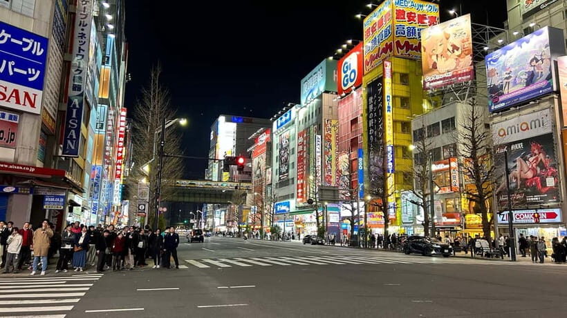 Tokyo: Akihabara, Shibuya, Karaoke & City Lights Night Tour - Shinjuku and Kabukichō: the lights, the walk, and the karaoke finale