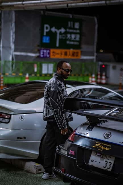 Tokyo and Daikoku by night in a Fast and Furious Skyline 34 - Daikoku Parking Area at Night: The Most Famous Car Meet, With Real Rules