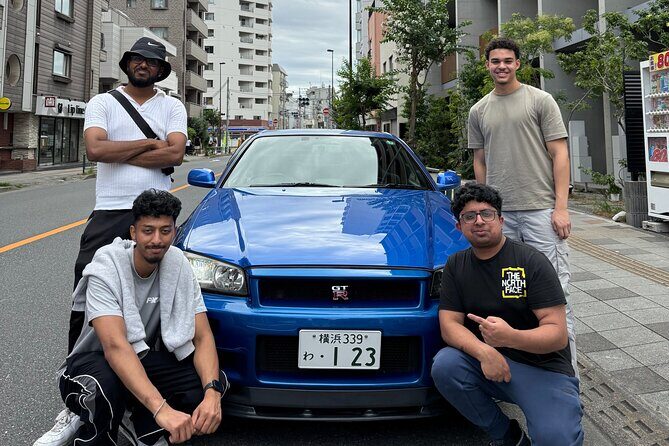 Tokyo and Daikoku Guided Tour in a Nissan GTR R34 - Choosing Your Car: R34 GT-R, Supra JZA80, or R32 (and the Self-Drive Note)