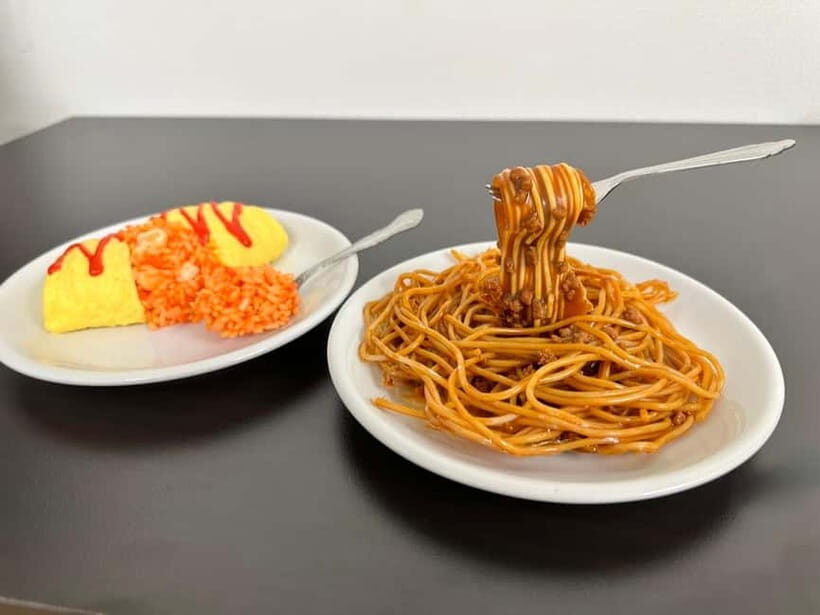 Tokyo Asakusa: Food Sample Making Workshop - Pick Your Dish: Omelette Rice, Spaghetti, Crepe, or Jelly Parfait